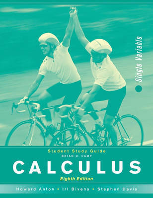 Late Transcendentals: Single and Multivariable: Student Study Guide by Howard Anton image