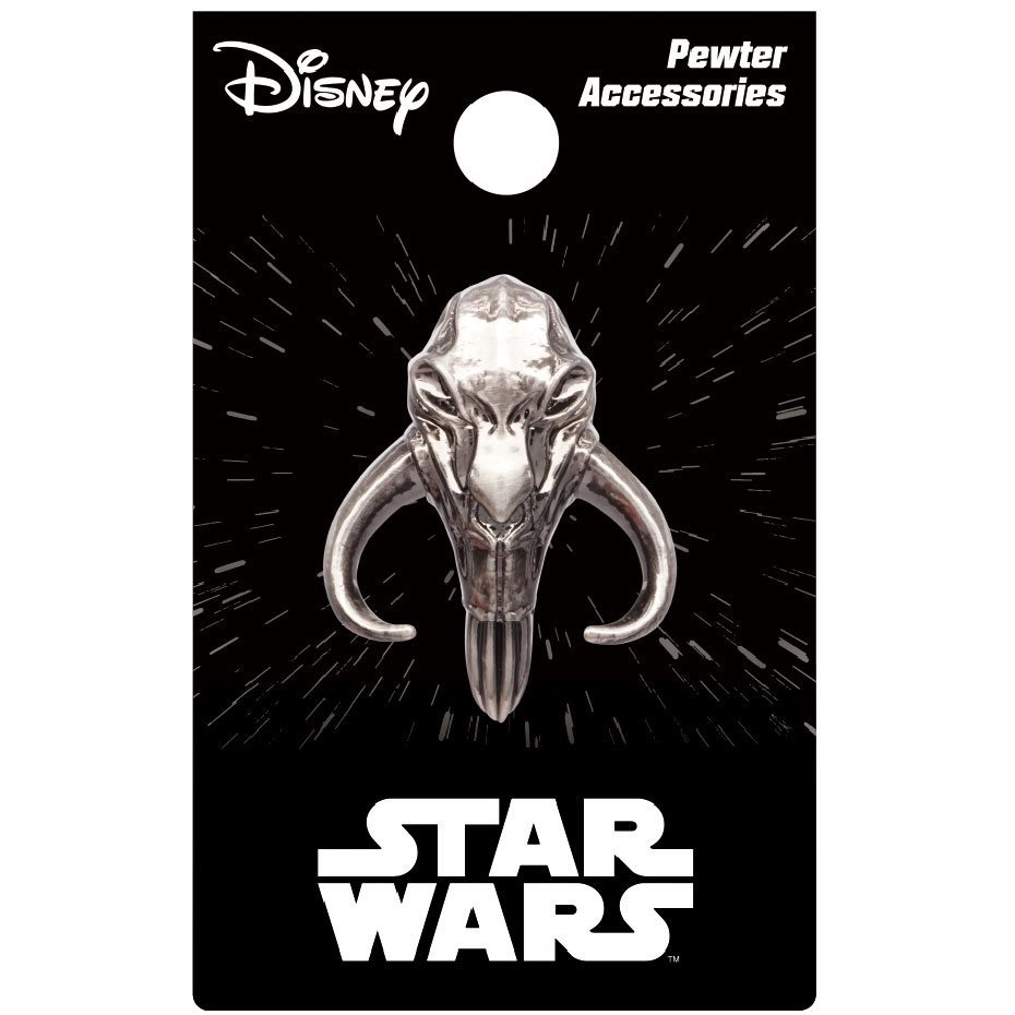 Star Wars: The Mandalorian: Mythosaur Skull Signet Pewter Lapel Pin