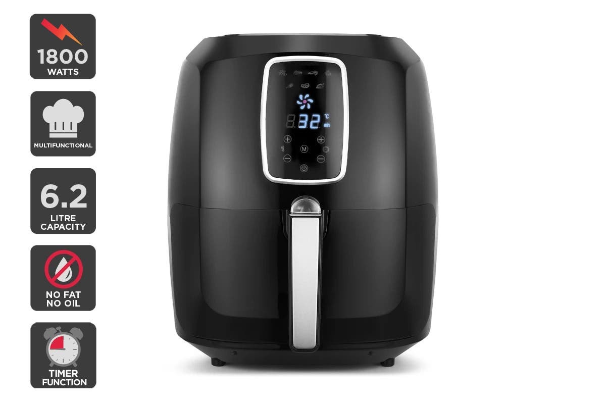 Kogan: 6.2L Digital Low Fat 1800W Air Fryer image