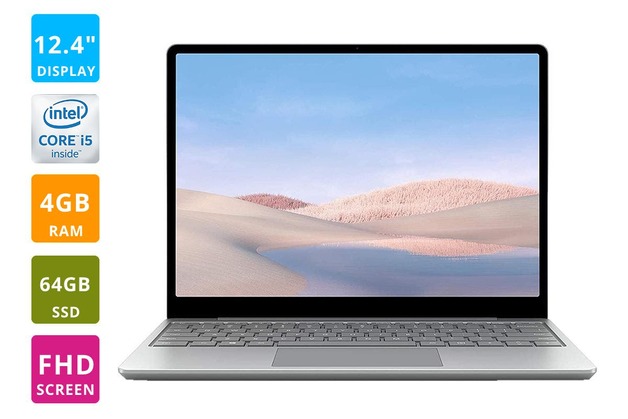 Microsoft Surface Laptop Go 12.4" Touchscreen i5 Windows 10 Pro Laptop (4G, 64GB)