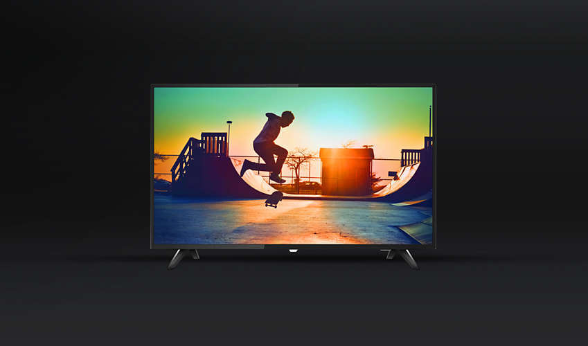 Philips: 6100 Series 55" 4K HDR Smart TV - 3 x HDMI , 2 x USB, Wifi & RJ45 image