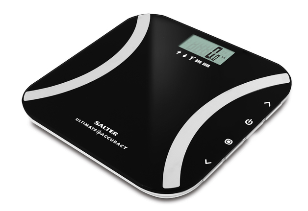 Ultimate Accuracy Electronic Bathroom Scale, White