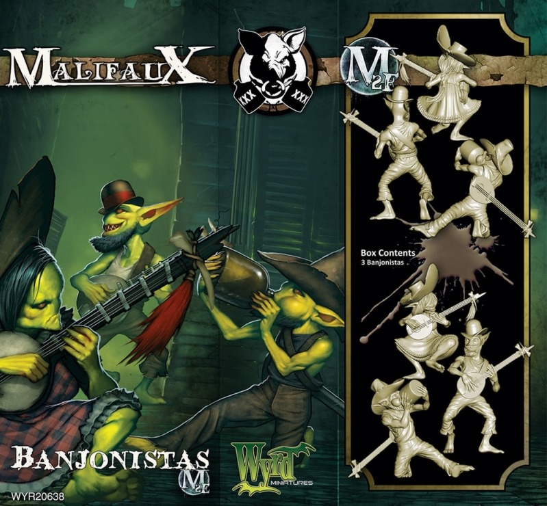 Malifaux: Gremlins - Banjonistas (3pc) image