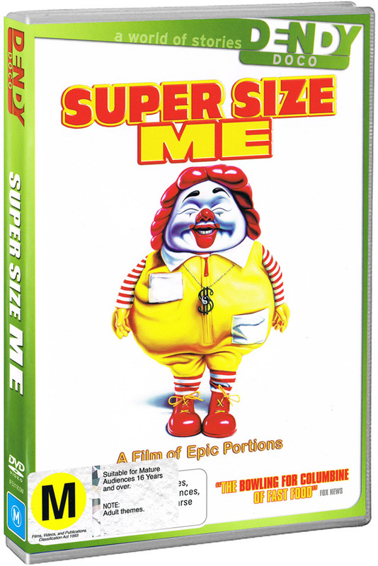 Super Size Me DVD Buy Now at Mighty Ape NZ