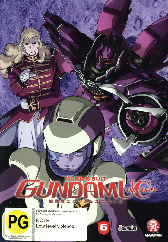 Mobile Suit Gundam Unicorn Vol. 06 on DVD