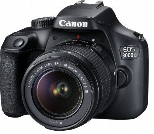 Canon EOS 3000D 18MP DSLR Camera (EFS 18-55 III) image