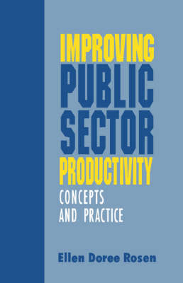 Improving Public Sector Productivity by Ellen D. Rosen