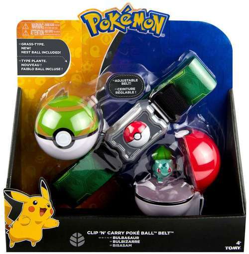 Pokémon: Poke Ball Belt (Grass) - Clip N Carry Set image