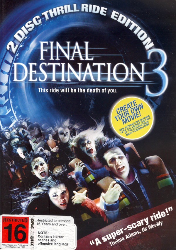 Final Destination 3 - Thrill Ride Edition (2 Disc Set) on DVD image