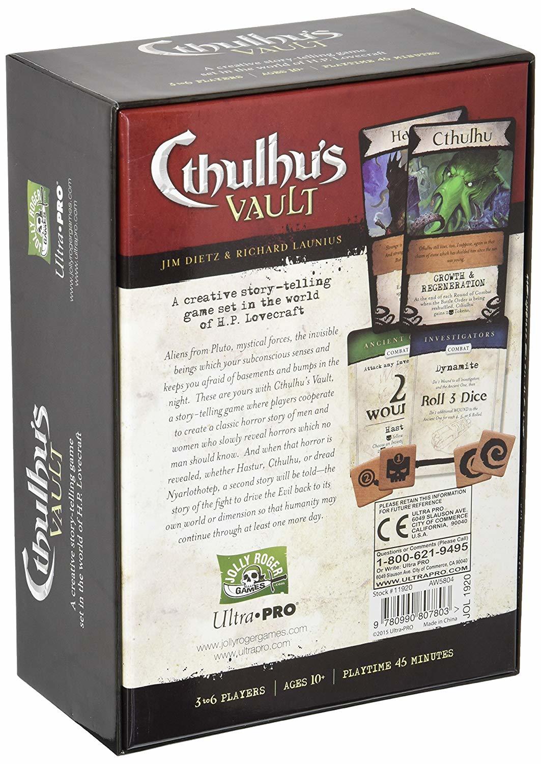 Cthulhu's Vault - A Cooperative Story Telling Game image