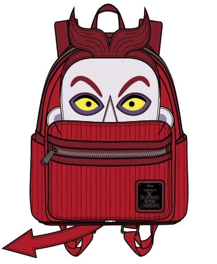 Loungefly A Nightmare Before Christmas Lock Mini Backpack Women's