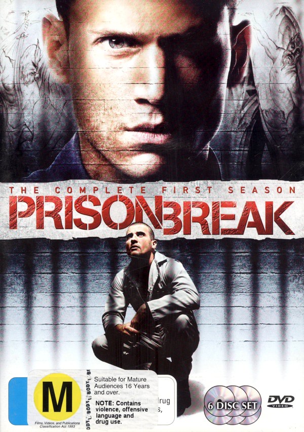 Prison Break - Complete Season 1 (6 Disc Set) on DVD image