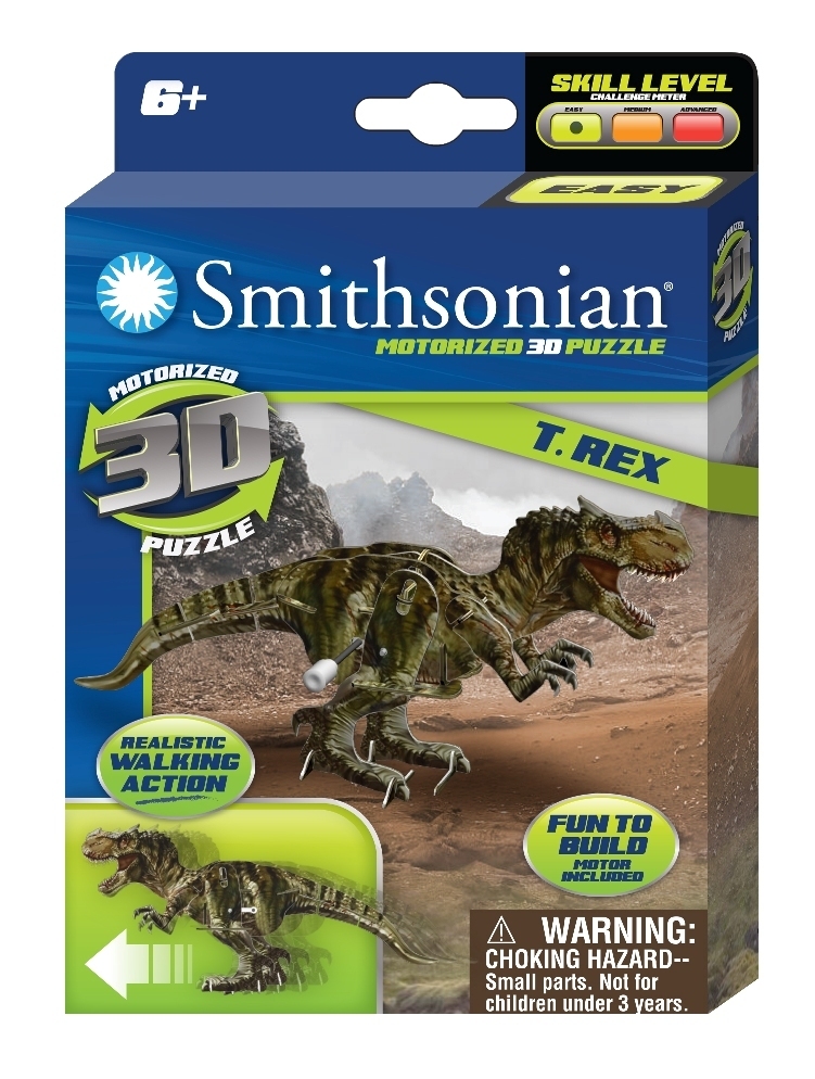 Smithsonian: Dinosaur Wind Up Puzzle - Assortment image