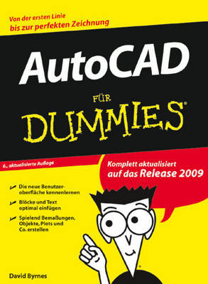 Auto CAD 2009 Fur Dummies on Paperback by David Byrnes