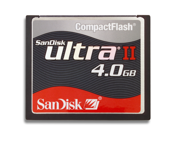 SANDISK ULTRA II 60X COMPACTFLASH 4GB