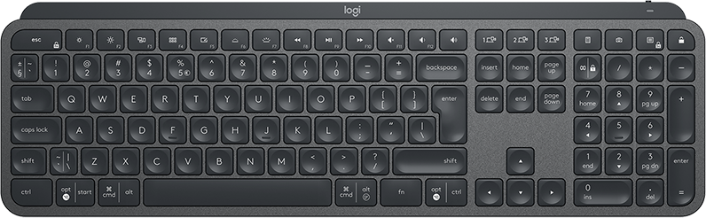 Logitech MX Keys Advanced Wireless Illuminated Keyboard image