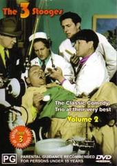 Three Stooges - Vol. 2 (Magna) on DVD Three Stooges - Vol. 2 (Magna) on DVD