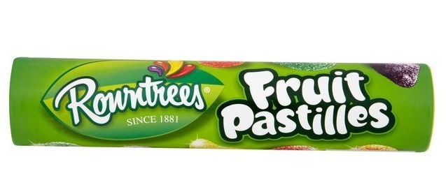 Rowntrees: Fruit Pastilles Tube - 125g