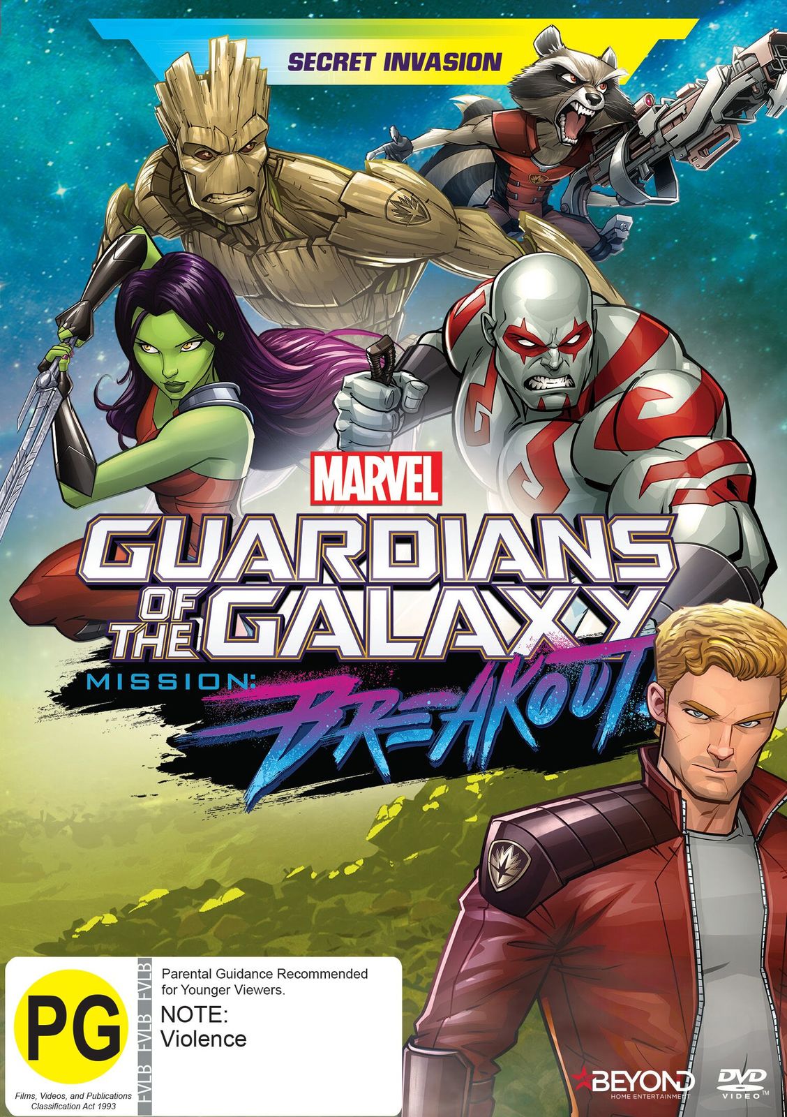Guardians Of The Galaxy: Secret Invasion on DVD image