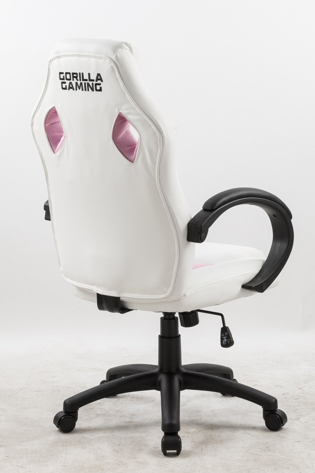 Gorilla Gaming Chair - Pink & White for image