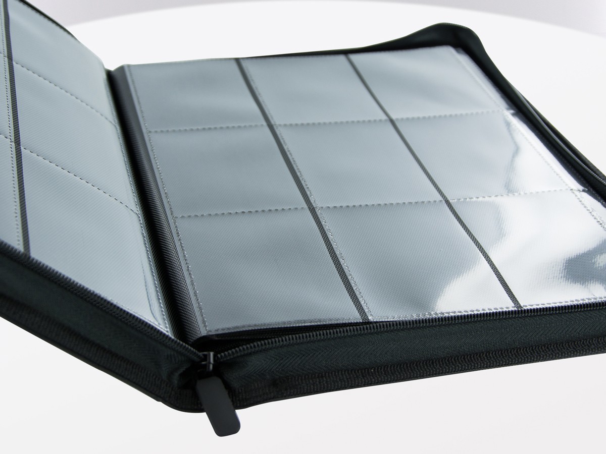 Ultimate Guard: 9-Pocket XenoSkin ZipFolio (Black) image