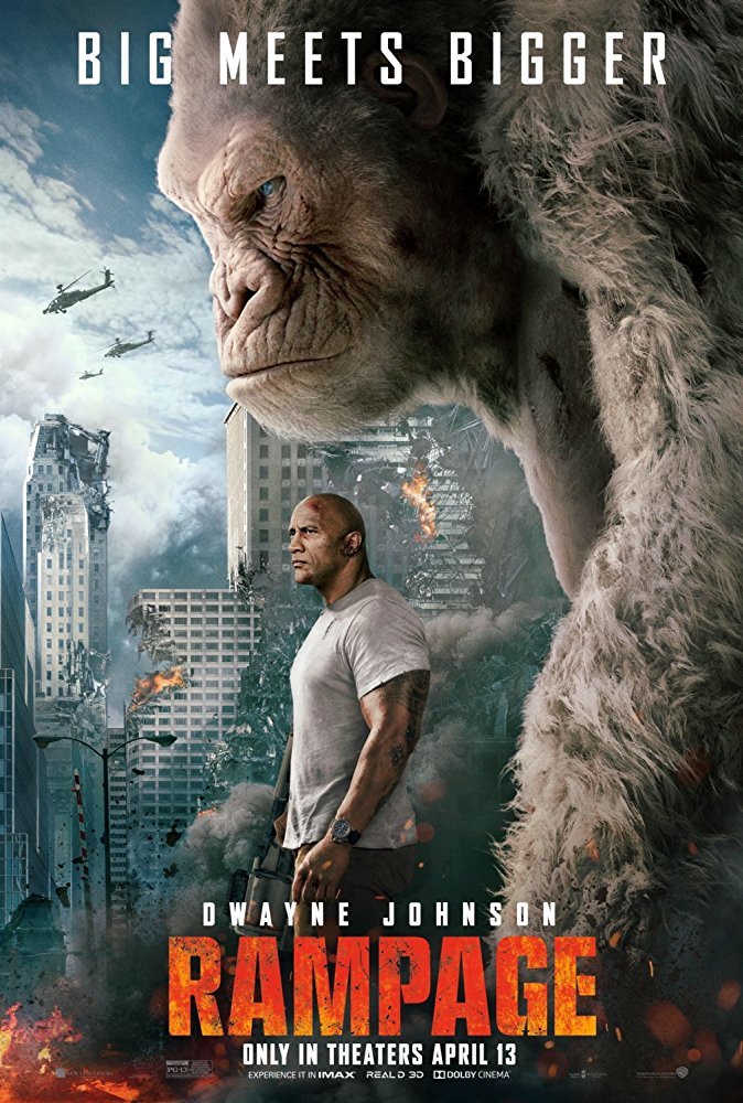Rampage on 3D Blu-ray image