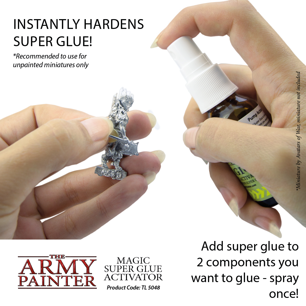 Army Painter Magic Super Glue Activator at Mighty Ape Australia
