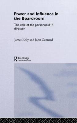 Power and Influence in the Boardroom by John Gennard image