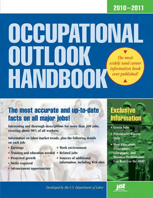 Occupational Outlook Handbook, 2010-2011: With Bonus Content by Us Dept of Labor image