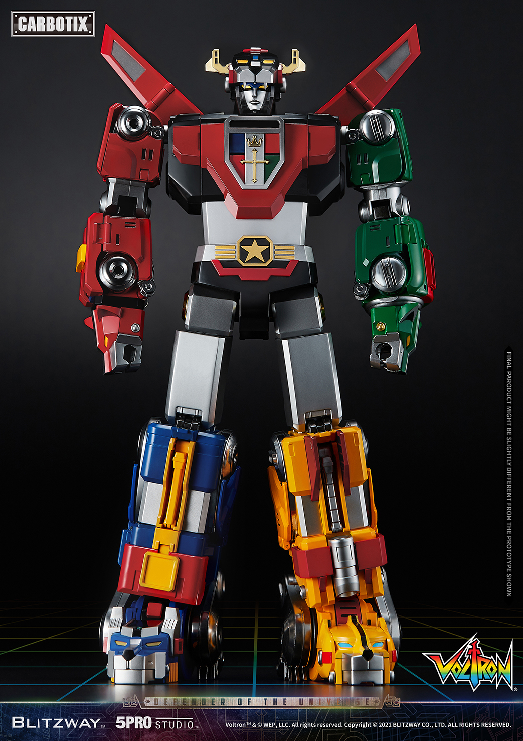 Voltron 14" Premium Action Figure at Mighty Ape NZ
