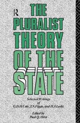The Pluralist Theory of the State by G.D.H Cole image