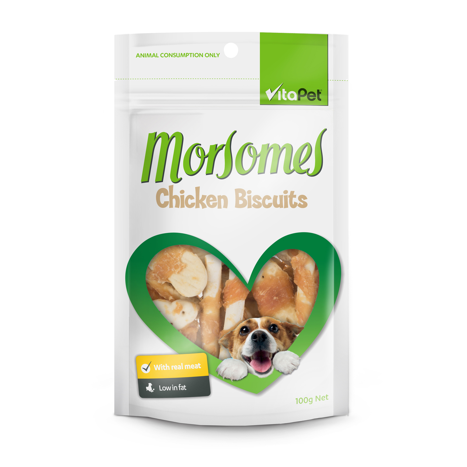 Vitapet: Morsomes Chicken Biscuits (100g) image