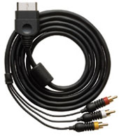 Xbox Standard AV Cables on Xbox