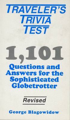 Traveller's Trivia Test by George Blagowidow image