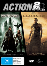 Van Helsing / Gladiator - Action 2 Movie Pack (2 Disc Set) on DVD Van Helsing / Gladiator - Action 2 Movie Pack (2 Disc Set) on DVD