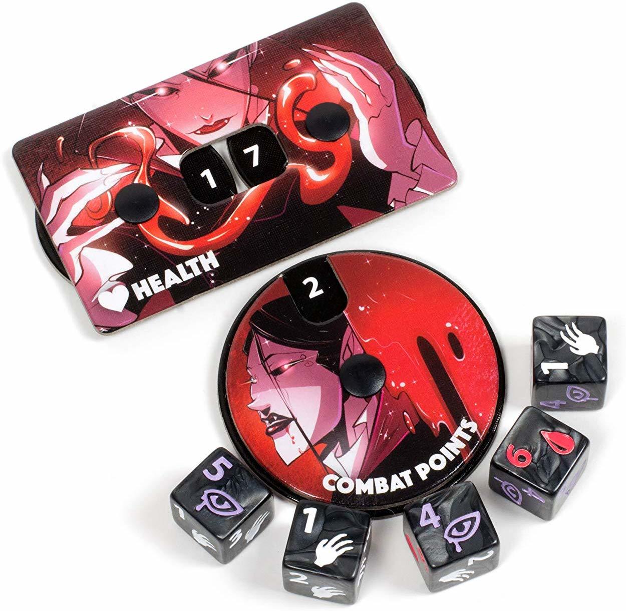 Dice Throne Seraph VS Vampire Lord Board Game at Mighty Ape Australia