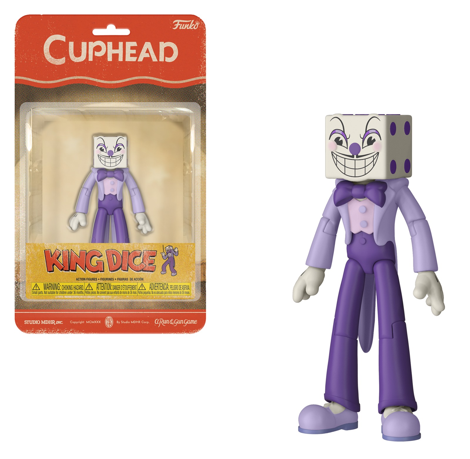 Cuphead: 3.75" Action Figure - King Dice image