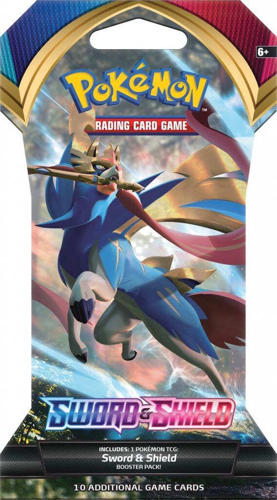 Pokemon TCG: Sword and Shield Single Blister (10 Cards)