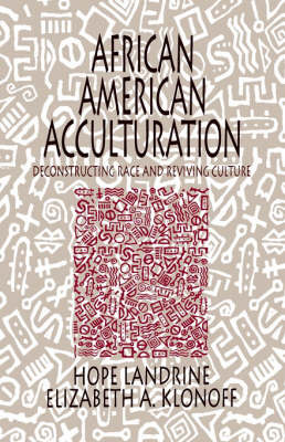 African American Acculturation by Hope Landrine image