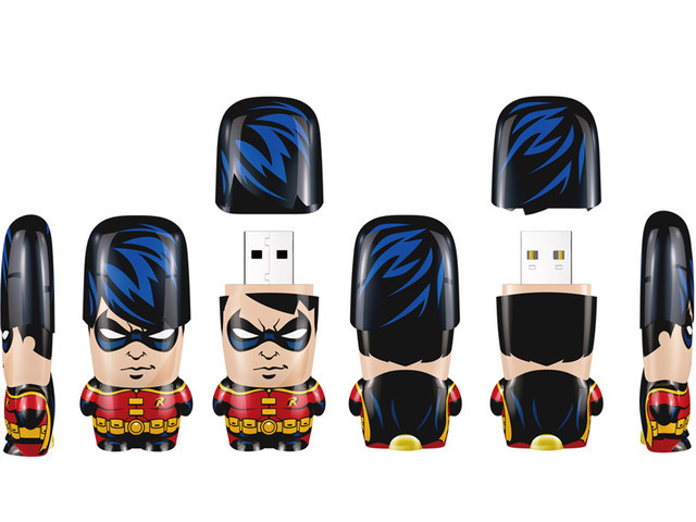 8GB Batman - Robin Mimobot USB Flash Drive image