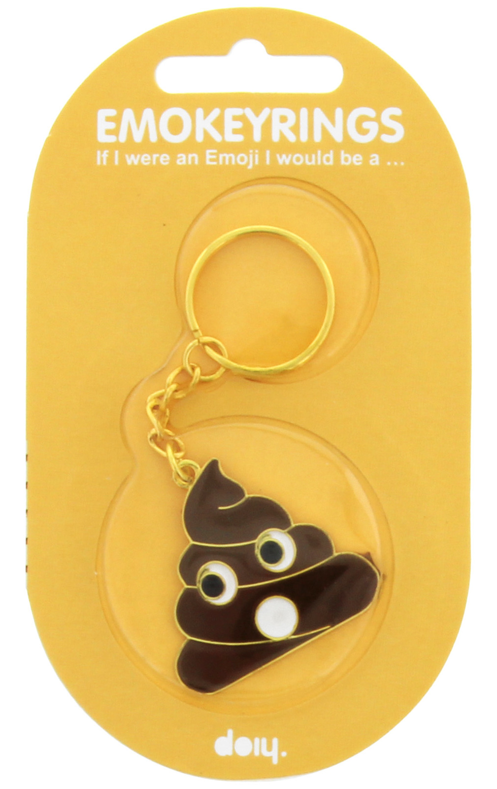 Emokeyrings - Poo Key Ring image