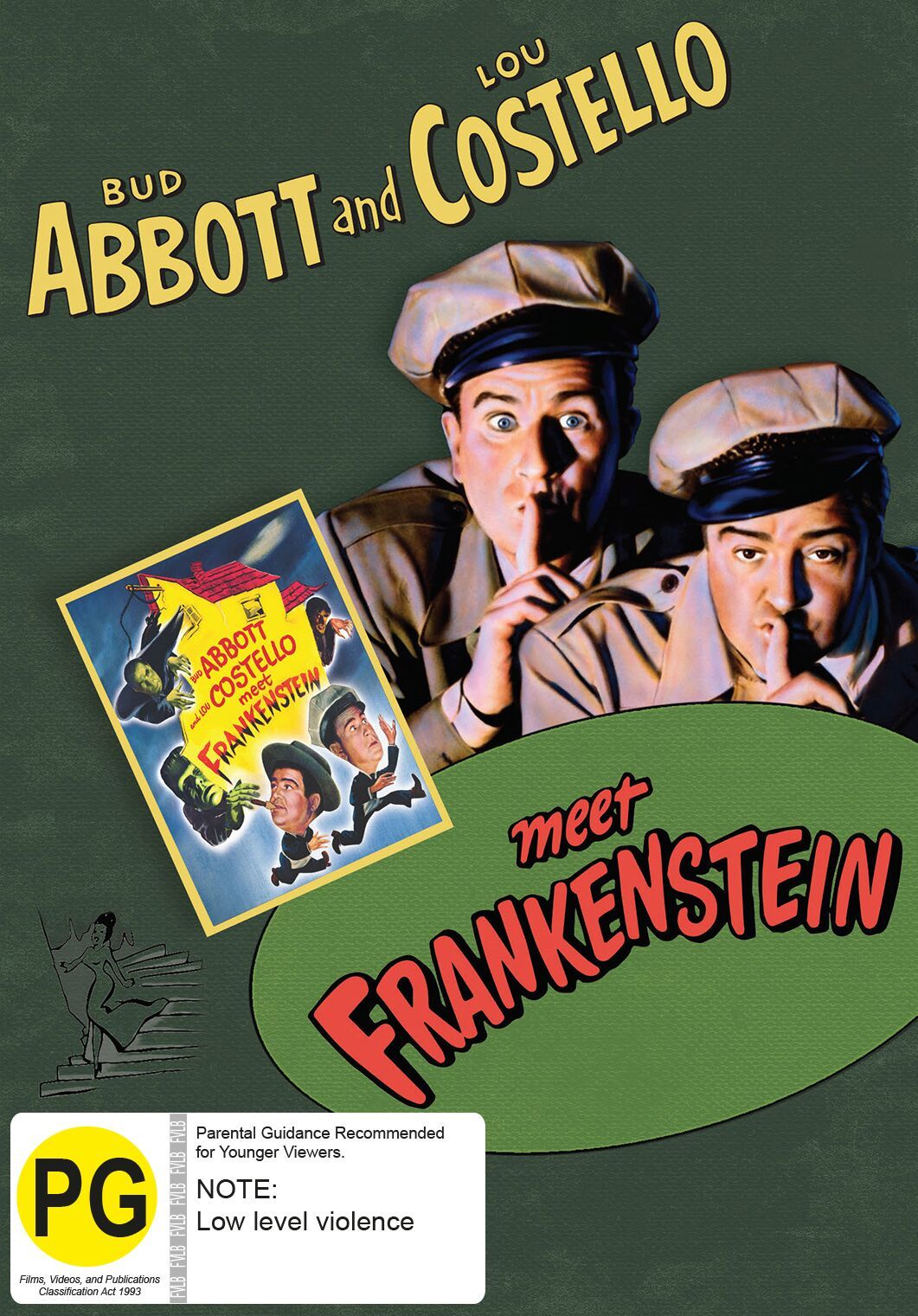Abbott And Costello Meet Frankenstein on DVD image