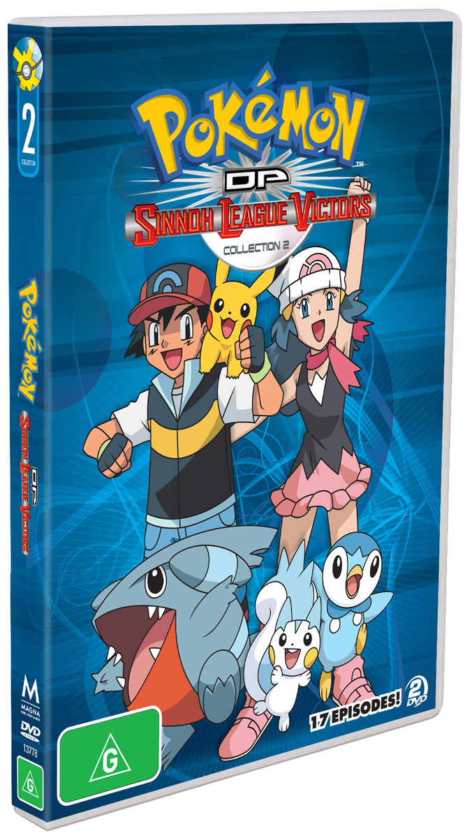 Pokémon DP Sinnoh League Victors Collection 2 on DVD