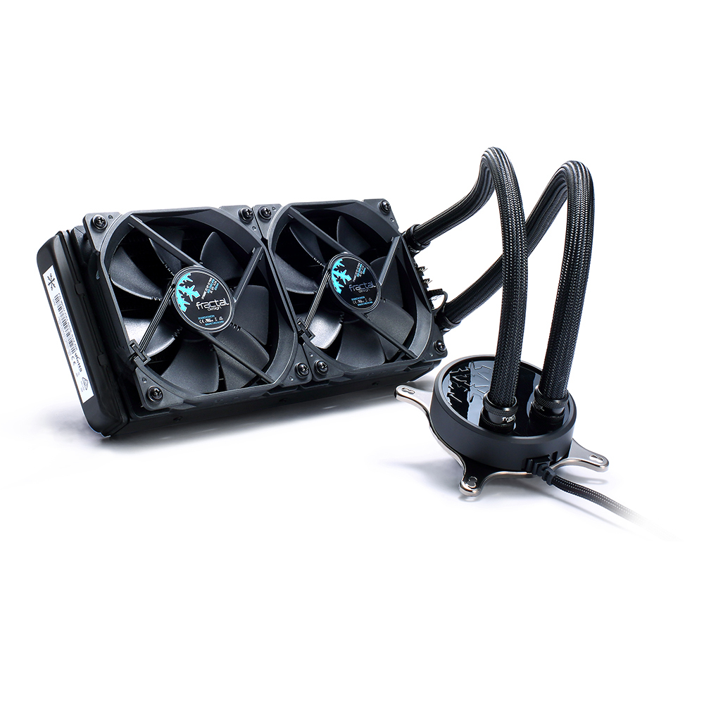 240mm Fractal Design Celsius S24 Blackout Edition AIO CPU Cooler