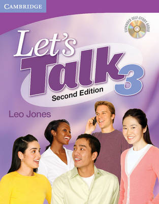 Let's Talk Student's Book 3 with Self-study Audio CD: 3 by Leo Jones image