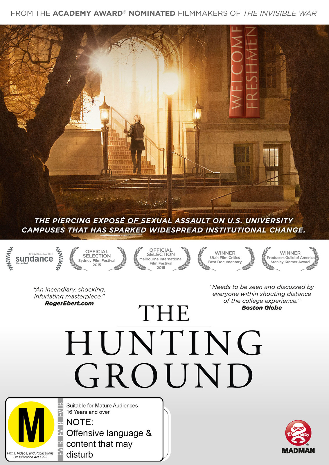 The Hunting Ground DVD Buy Now at Mighty Ape NZ