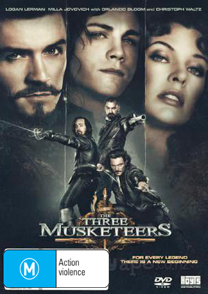 The Three Musketeers DVD image