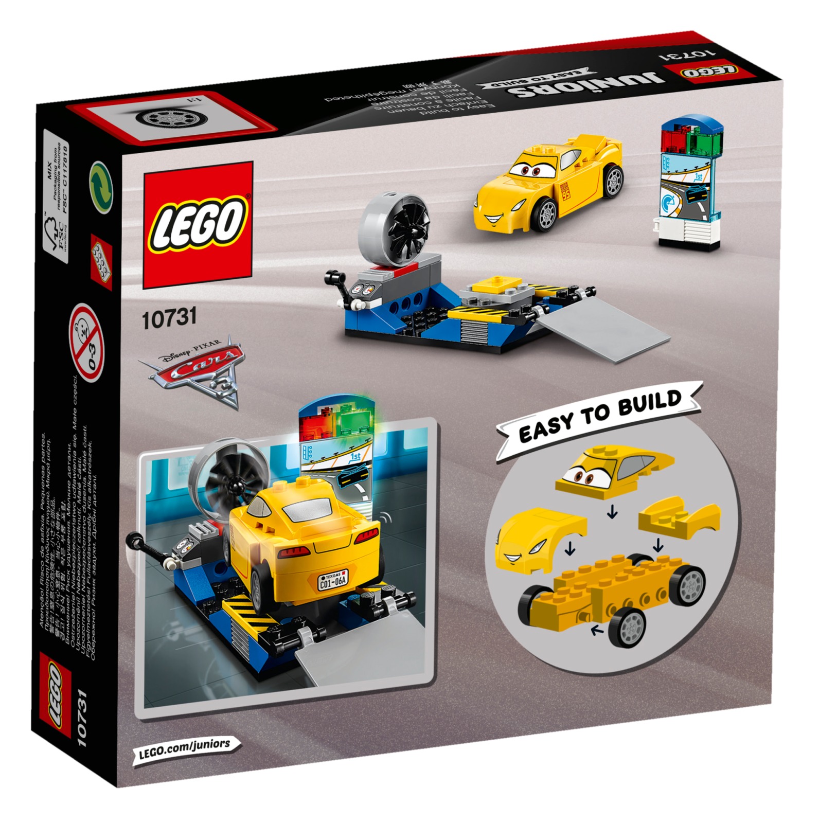 LEGO Juniors - Cruz Ramirez Race Simulator (10731) image