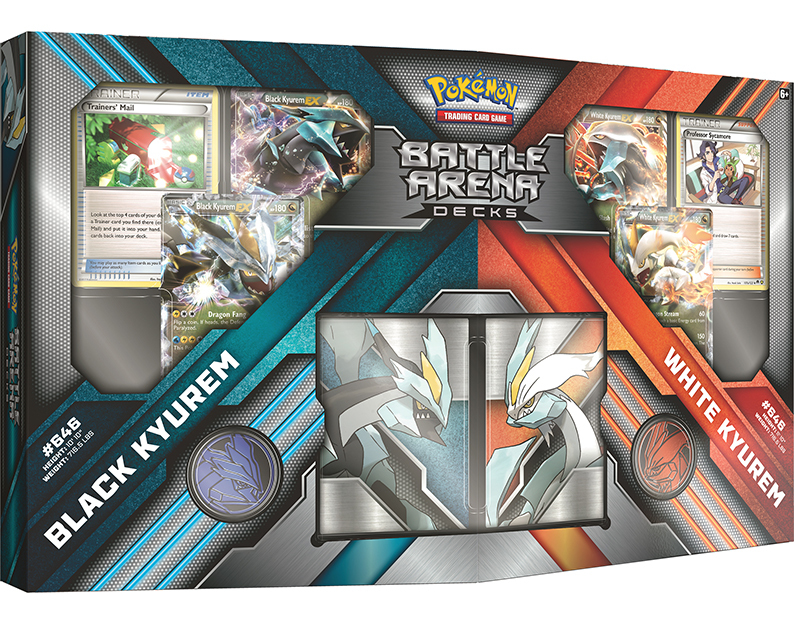 Pokemon TCG Battle Arena Decks- Black Kyurem vs. White Kyurem