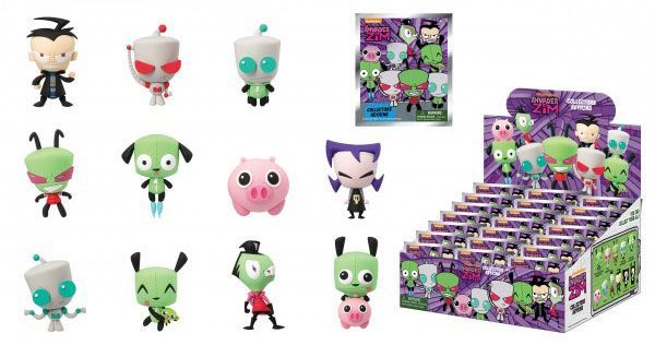 Invader Zim - 3D Figural Keychain s01 Blind Bag image